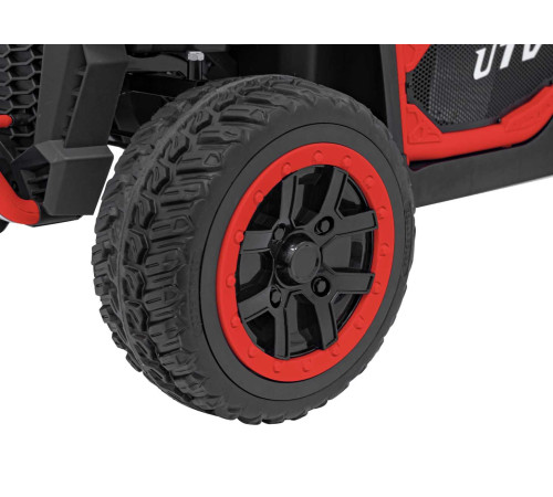 Дитяча акумуляторна машинка фермерська UTV Racing Червона Дитяча акумуляторна машинка фермерська UTV Racing Червона