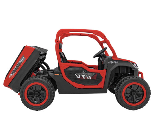 Дитяча акумуляторна машинка фермерська UTV Racing Червона Дитяча акумуляторна машинка фермерська UTV Racing Червона