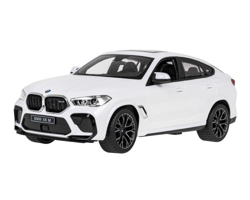 BMW X6 M білий RASTAR модель 1:14 Авто на дистанційному керуванні + пульт 2,4 ГГц