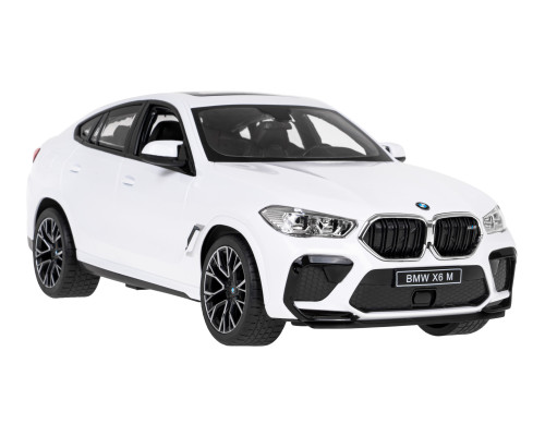 BMW X6 M білий RASTAR модель 1:14 Авто на дистанційному керуванні + пульт 2,4 ГГц