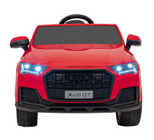 Дитяча акумуляторна машинка Audi Q7 NEW LIFT Червона