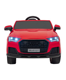 Дитяча акумуляторна машинка Audi Q7 NEW LIFT Червона