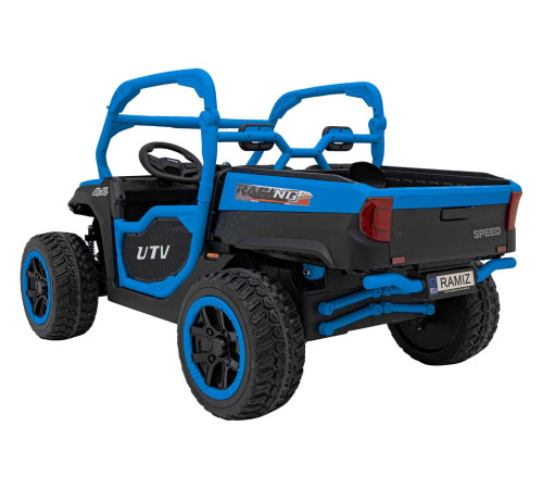 Дитяча акумуляторна машинка фермерська UTV Racing Blue