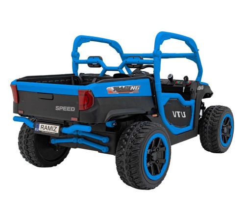 Дитяча акумуляторна машинка фермерська UTV Racing Blue