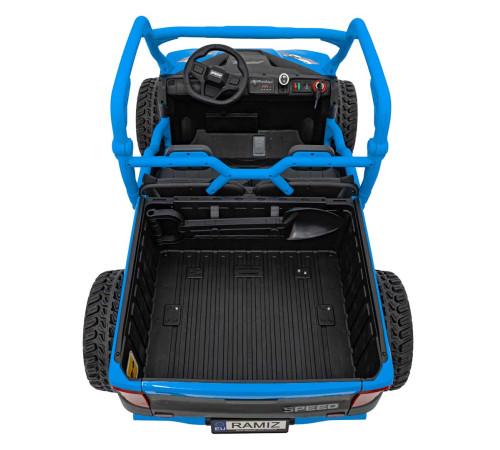 Дитяча акумуляторна машинка фермерська UTV Racing Blue