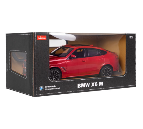 BMW X6 M червоний RASTAR модель 1:14 Автомобіль на дистанційному керуванні + пульт 2,4 ГГц