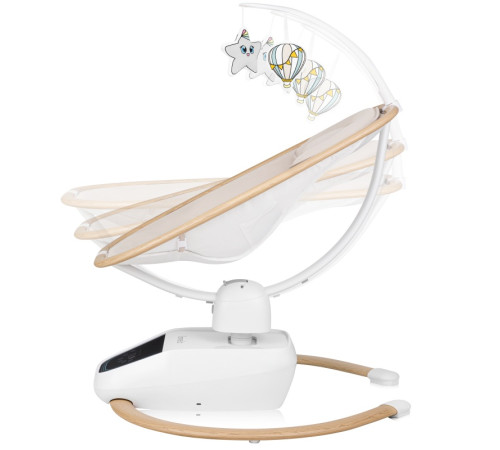 Крісло-гойдалка Lionelo OLIVIA BEIGE NATURAL Крісло-гойдалка Lionelo OLIVIA BEIGE NATURAL