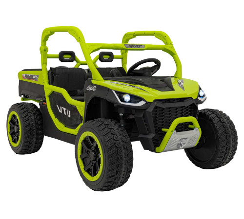 Дитяча акумуляторна вантажівка фермерська UTV Racing Green