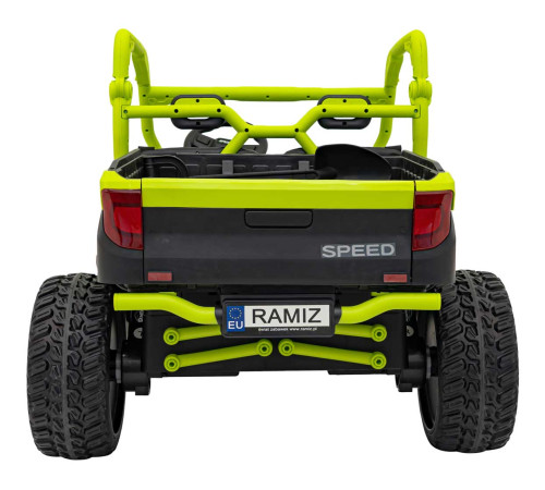 Дитяча акумуляторна вантажівка фермерська UTV Racing Green