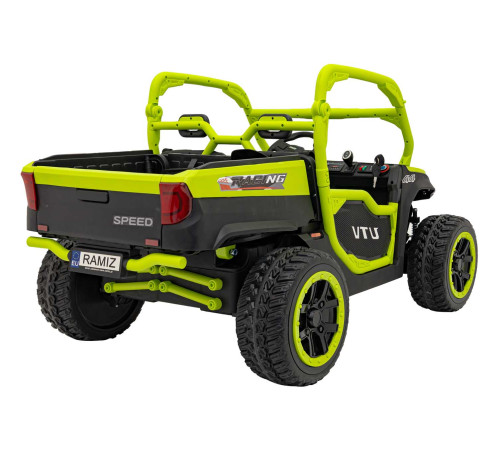 Дитяча акумуляторна вантажівка фермерська UTV Racing Green