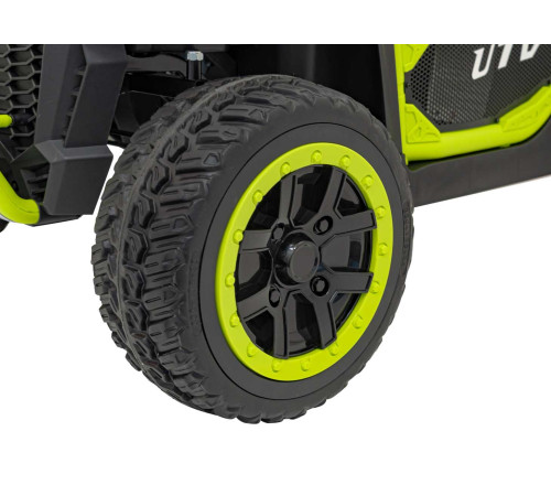 Дитяча акумуляторна вантажівка фермерська UTV Racing Green