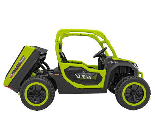 Дитяча акумуляторна вантажівка фермерська UTV Racing Green