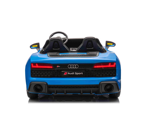 Дитяча акумуляторна машинка Audi Spyder R8 LIFT Синя