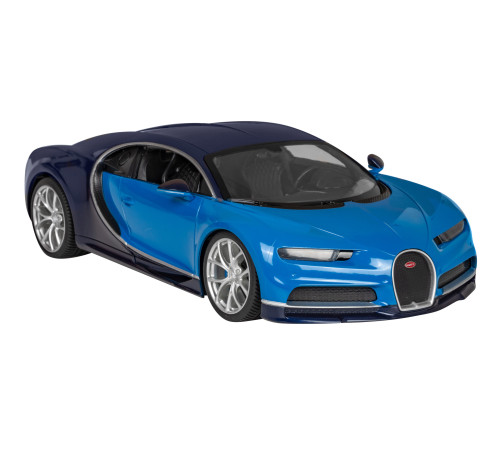 Bugatti Chiron blue RASTAR модель 1:14 Автомобіль на дистанційному керуванні + світлодіодні фари + пульт 2,4 ГГц