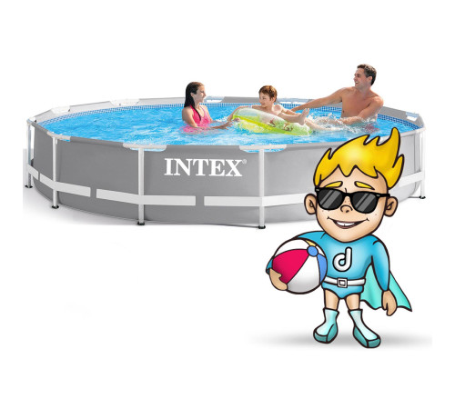 Басейн каркасний 10в1 Intex DM-26716, 366 x 99 см