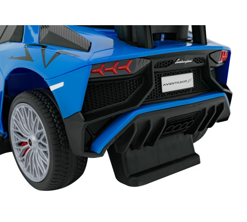 Дитячий толокар Lamborghini Aventador SV Синя Дитячий толокар Lamborghini Aventador SV Синя