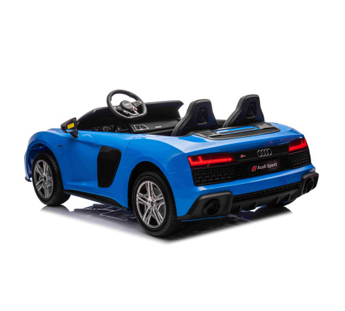 Дитяча акумуляторна машинка Audi Spyder R8 LIFT STRONG Синя