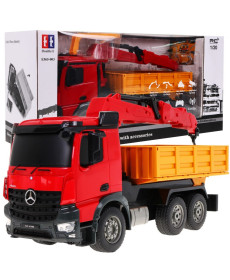 Автокран HDS для дітей 6+ Mercedes-Benz Arocs Дистанційне керування 1:20 Рухомі частини