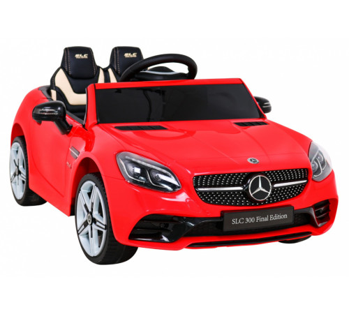 Дитяча акумуляторна машинка Mercedes Benz SLC300 Червона