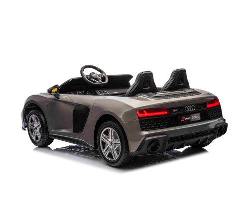 Дитяча акумуляторна машинка Audi Spyder R8 LIFT STRONG Сіра