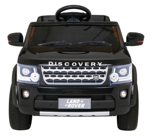 Дитяча акумуляторна машинка Land Rover Discovery Чорна