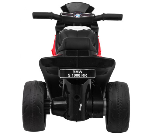 Акумуляторний мотоцикл BMW S1000 RR Mini дитячий Червоний + 3 колеса + Звук + LED