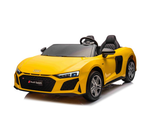 Дитяча акумуляторна машинка Audi Spyder R8 LIFT STRONG Жовта