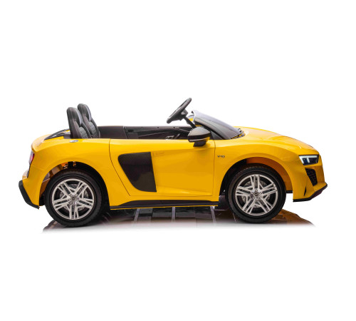 Дитяча акумуляторна машинка Audi Spyder R8 LIFT STRONG Жовта