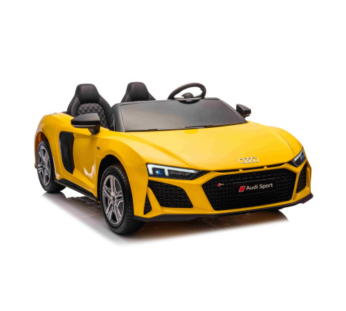 Дитяча акумуляторна машинка Audi Spyder R8 LIFT STRONG Жовта