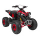 Дитячий акумуляторний квадроцикл RENEGADE HIPERFECT 125CC Червоний