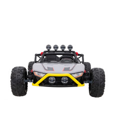 Машинка Buggy Racing 5 на акумуляторі для дітей +3. Сірий + Двигуни 2х200Вт + Пульт + Повільний Старт