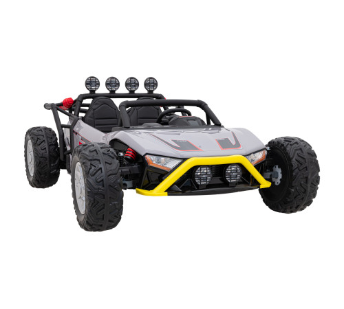 Машинка Buggy Racing 5 на акумуляторі для дітей +3. Сірий + Двигуни 2х200Вт + Пульт + Повільний Старт Машинка Buggy Racing 5 на акумуляторі для дітей +3. Сірий + Двигуни 2х200Вт + Пульт + Повільний Старт