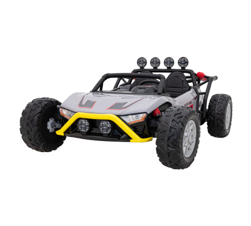 Машинка Buggy Racing 5 на акумуляторі для дітей +3. Сірий + Двигуни 2х200Вт + Пульт + Повільний Старт Машинка Buggy Racing 5 на акумуляторі для дітей +3. Сірий + Двигуни 2х200Вт + Пульт + Повільний Старт