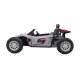 Машинка Buggy Racing 5 на акумуляторі для дітей +3. Сірий + Двигуни 2х200Вт + Пульт + Повільний Старт