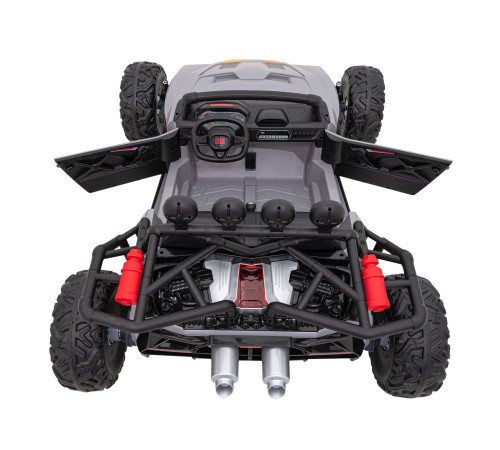 Машинка Buggy Racing 5 на акумуляторі для дітей +3. Сірий + Двигуни 2х200Вт + Пульт + Повільний Старт Машинка Buggy Racing 5 на акумуляторі для дітей +3. Сірий + Двигуни 2х200Вт + Пульт + Повільний Старт