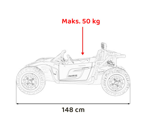 Машинка Buggy Racing 5 на акумуляторі для дітей +3. Сірий + Двигуни 2х200Вт + Пульт + Повільний Старт Машинка Buggy Racing 5 на акумуляторі для дітей +3. Сірий + Двигуни 2х200Вт + Пульт + Повільний Старт