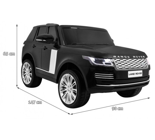 Range Rover HSE 2-місний автомобіль для дітей Black + Пульт + Аудіо панель + LED