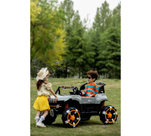 Дитячий електромобіль Spoko SP-8688 сірий