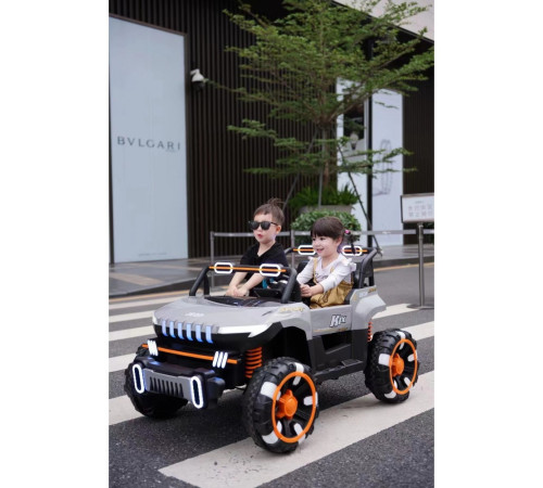 Дитячий електромобіль Spoko SP-8688 сірий