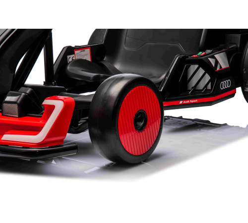 Дитячий акумуляторний картинг Audi Gokart з функцією дріфту Червоний