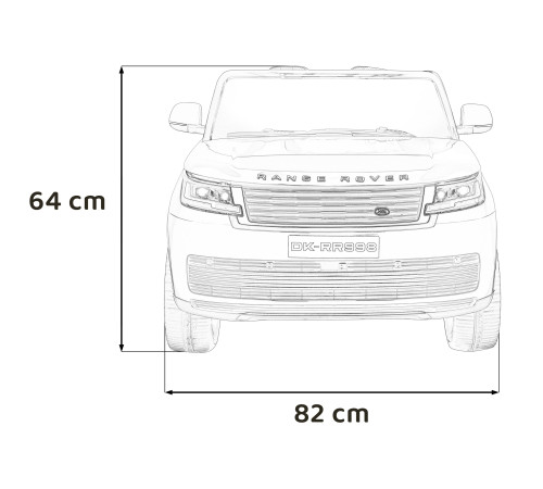Автомобіль Range Rover SUV Lift Red Автомобіль Range Rover SUV Lift Red