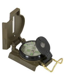 Компас Highlander Heavy Duty Folding Compass Olive (COM005)