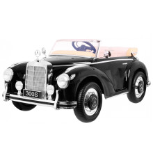 Дитяча акумуляторна машинка Mercedes Benz 300S Retro for Children Чорна