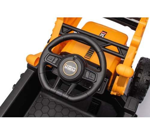 Дитячий акумуляторний трактор JCB Excavator Жовтий