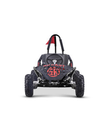 Дитячий акумуляторний картинг Fast Dragon Black 30 км/год