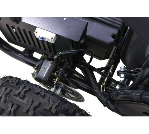 Дитячий акумуляторний картинг Fast Dragon Black 30 км/год Дитячий акумуляторний картинг Fast Dragon Black 30 км/год