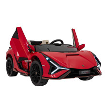 Дитяча акумуляторна машинка Lamborghini SIAN Red