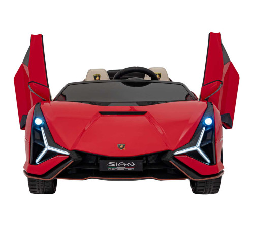 Дитяча акумуляторна машинка Lamborghini SIAN Red