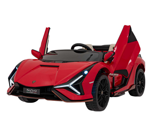 Дитяча акумуляторна машинка Lamborghini SIAN Red