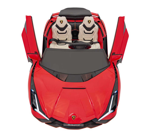 Дитяча акумуляторна машинка Lamborghini SIAN Red